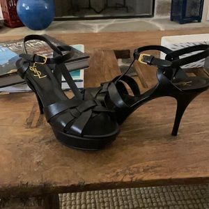 YSL 100 MM Tribute Sandal